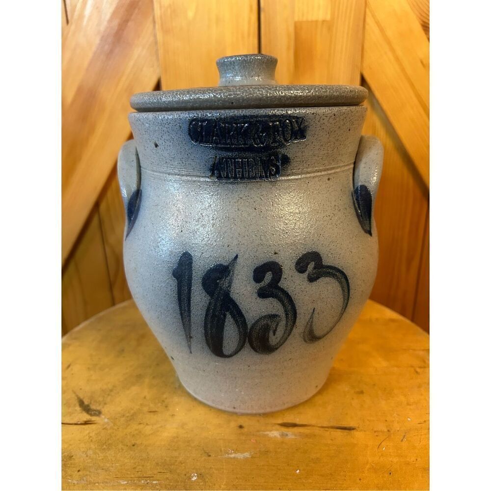 Clark And Fox Athens Pottery 1833 Reproduction (8571)